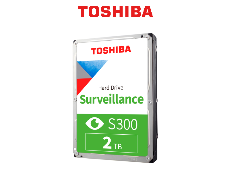 DISCO DURO TOSHIBA SURVEILLANCE S300, 2TB SATA 6.0GB/S, 5400RPM, 128MB CACHE, 3.5